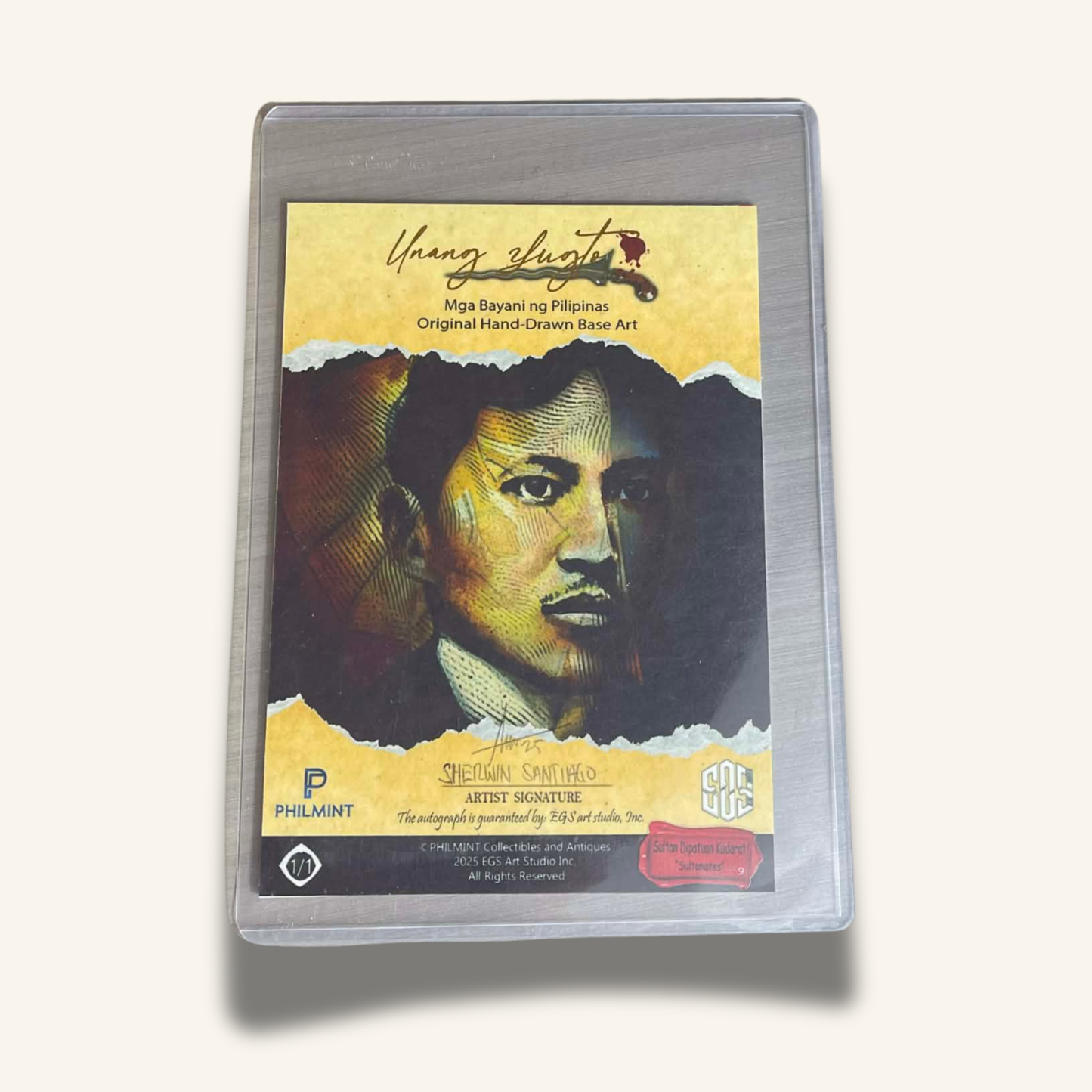 1/1 (5x7) Base Card. "Sultanates"