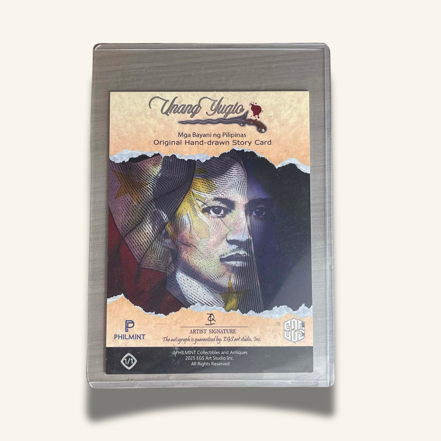 1/1 (5x7) Base Card. "Battle of MK 10"