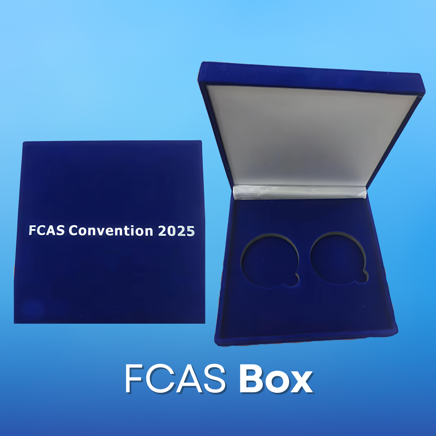 FCAS 2025 Comemmorative Coin BOX