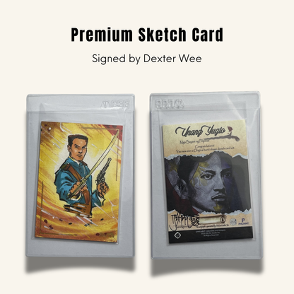 1/1 Premium Sketch Card. Singed by Dexter Wee