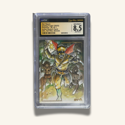 1/1 Premium CGC Graded Sketch Card. "Antonio Luna"