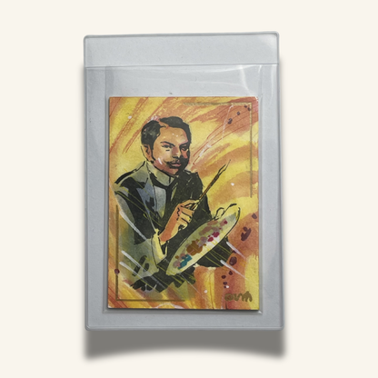 1/1 Premium Sketch Card. Singed by Dexter Wee
