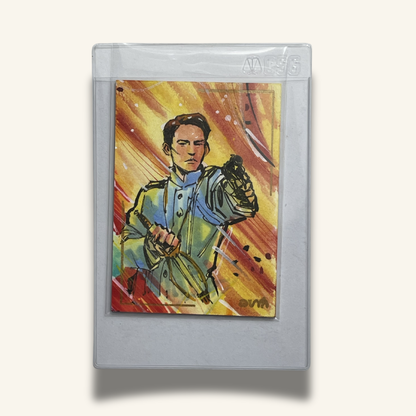 1/1 Premium Sketch Card. Singed by Dexter Wee