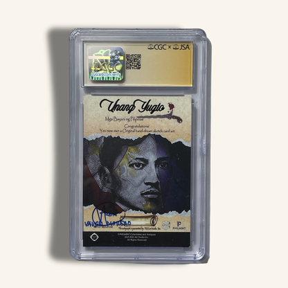 1/1 Premium CGC Graded Sketch Card. Signed by Varon Moreno