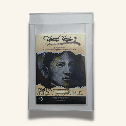 1/1 Premium Sketch Card. Singed by Dexter Wee