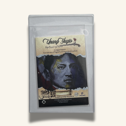 1/1 Premium Sketch Card. Singed by Dexter Wee