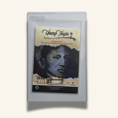 1/1 Premium Sketch Card. Singed by Dexter Wee