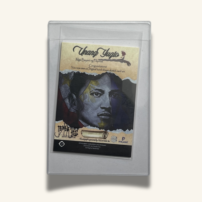 1/1 Premium Sketch Card. Singed by Dexter Wee
