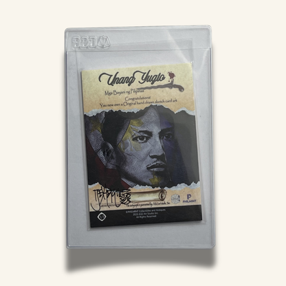 1/1 Premium Sketch Card. Singed by Dexter Wee