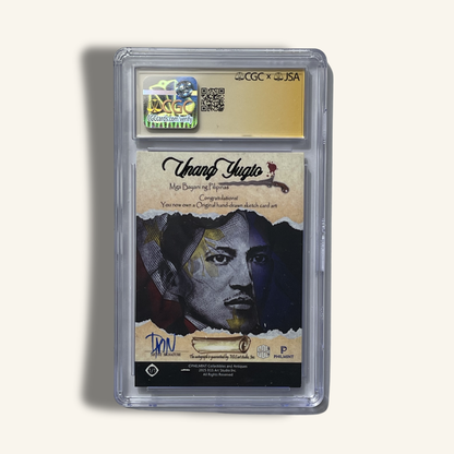 1/1 Premium CGC Graded Sketch Card. Signed by Don Mark Noceda