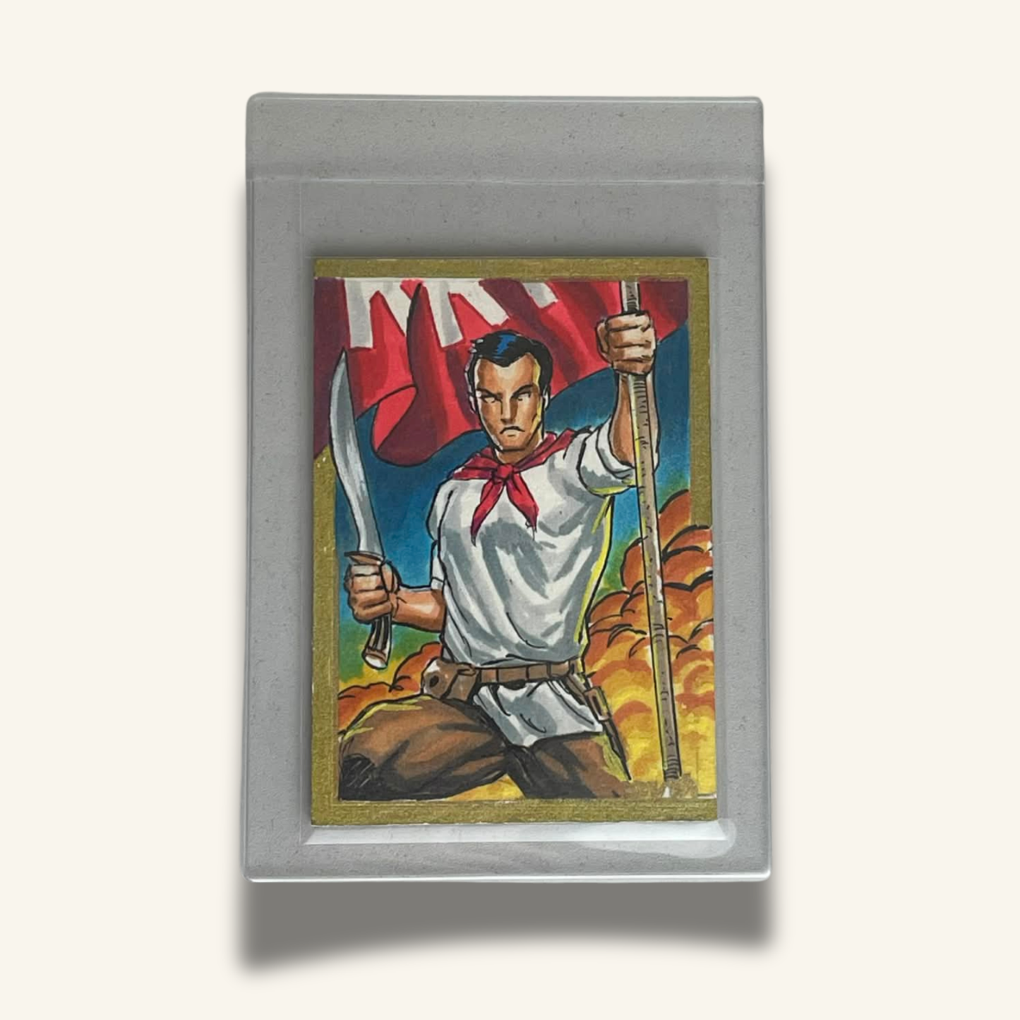 1/1 Premium Sketch Card. "The Rise of Katipunan"