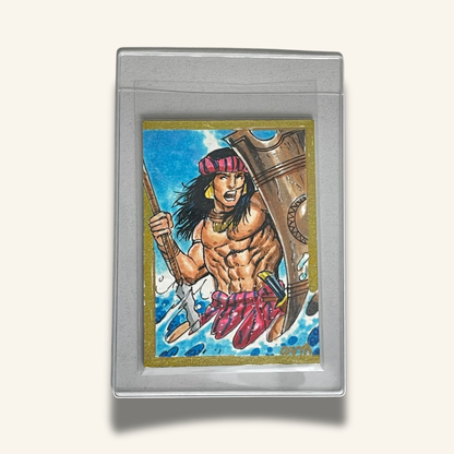 1/1 Premium Sketch Card. "Valor of Lapu-Lapu"