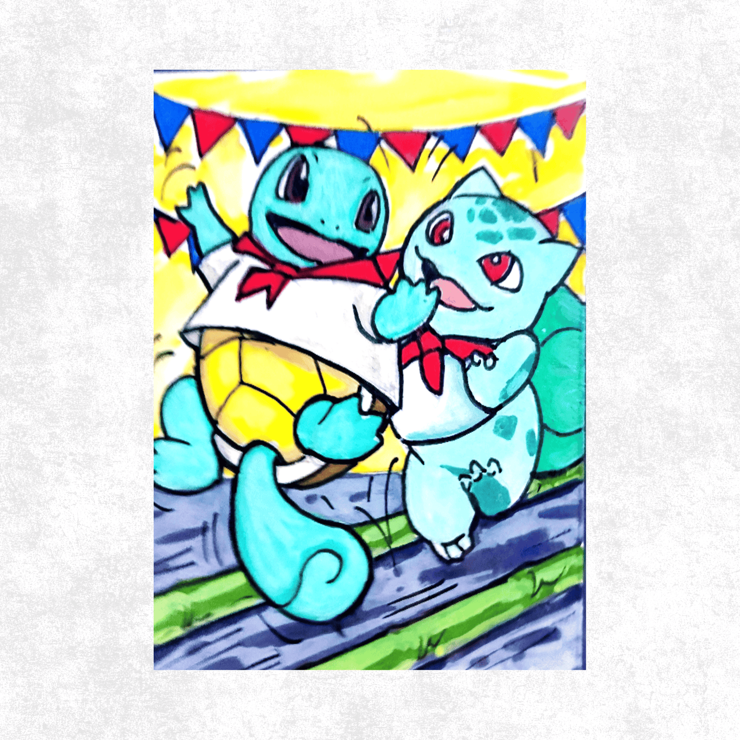 SQUIRTLE w/ BULBASAUR