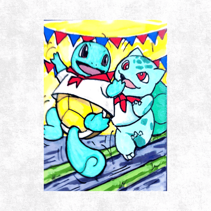 SQUIRTLE w/ BULBASAUR