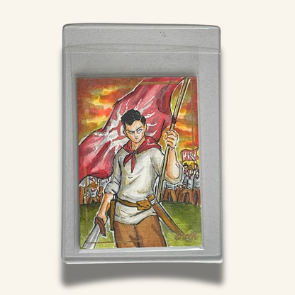 1/1 Premium Sketch Card. Andres Bonifacio