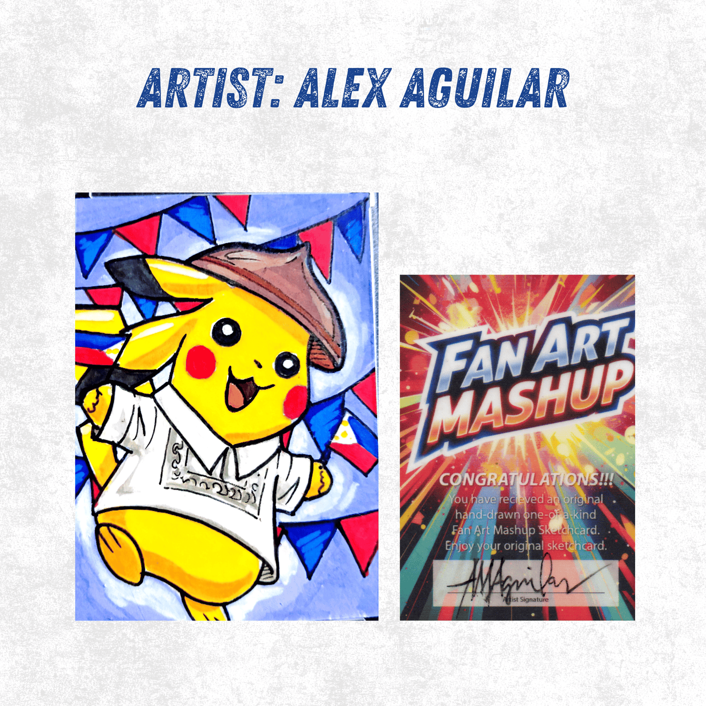 PIKACHU in BARONG TAGALOG