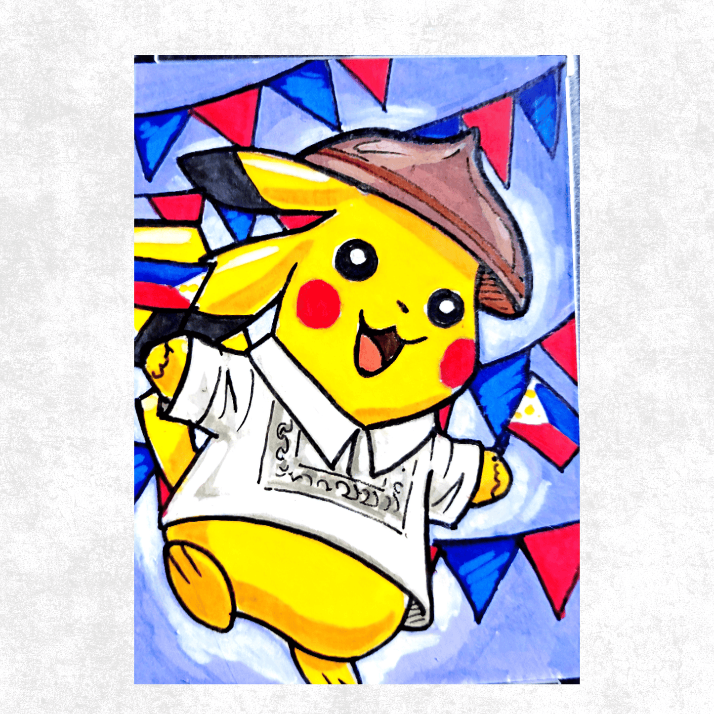 PIKACHU in BARONG TAGALOG