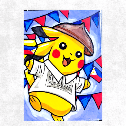 PIKACHU in BARONG TAGALOG