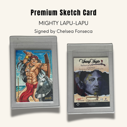 1/1 Premium Sketch Card. ""Mighty Lapu-Lapu"