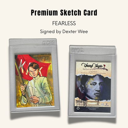 1/1 Premium Sketch Card. "Fearless"