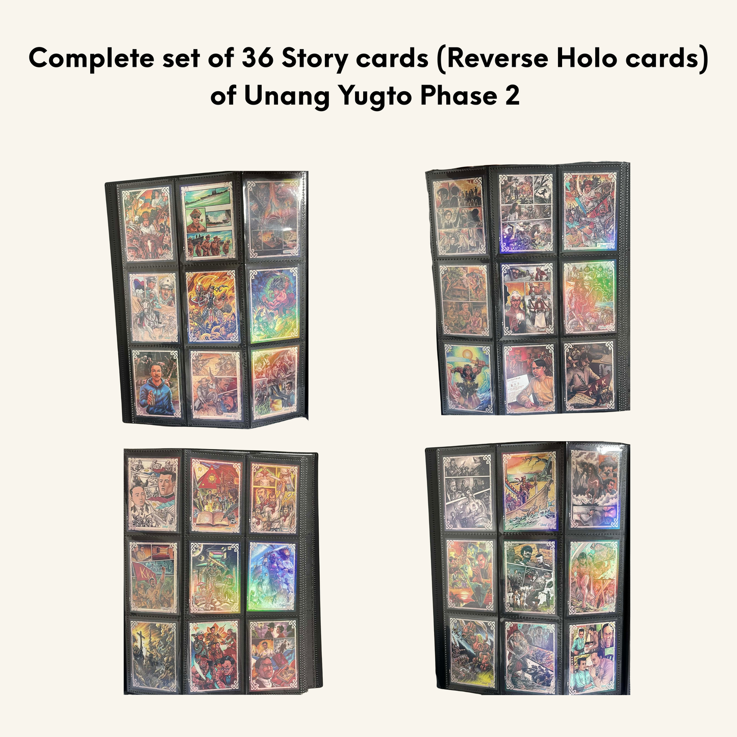 Unang Yugto Story Reverse Holo Cards (Phase 2)