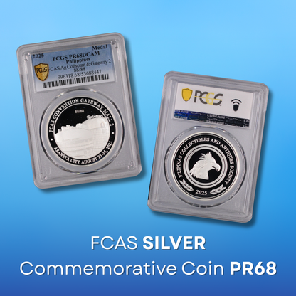 FCAS 2025 Silver Commemorative Coin (PR68)