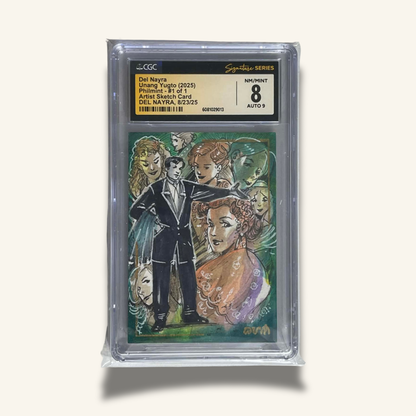 1/1 Premium CGC Graded Sketch Card. Jose Rizal