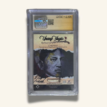 1/1 Premium CGC Graded Sketch Card. Jose Rizal