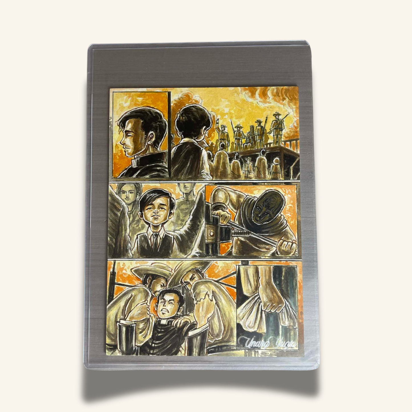 1/1 (5x7) Base Card. "The Cavite Mutiny"