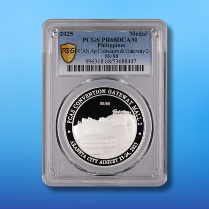 FCAS 2025 Silver Commemorative Coin (PR68)