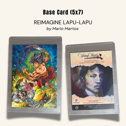 1/1 (5x7) Base Card. Lapu-Lapu (Reimagine)