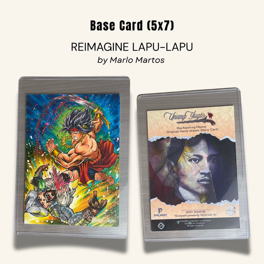 1/1 (5x7) Base Card. Lapu-Lapu (Reimagine)