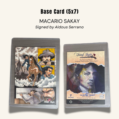 1/1 (5x7) Base Card. Macario Sakay