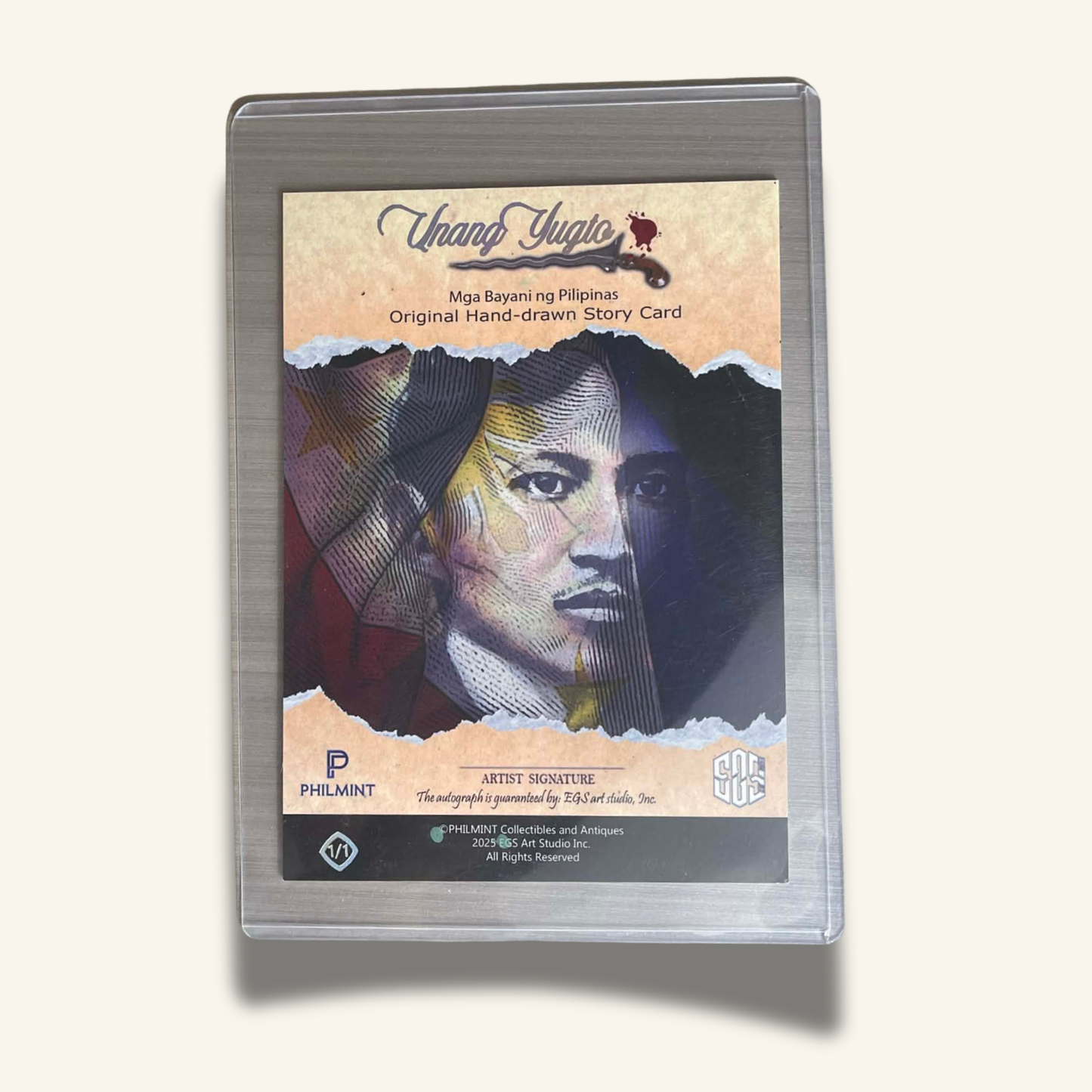 1/1 (5x7) Base Card. Lapu-Lapu (Reimagine)