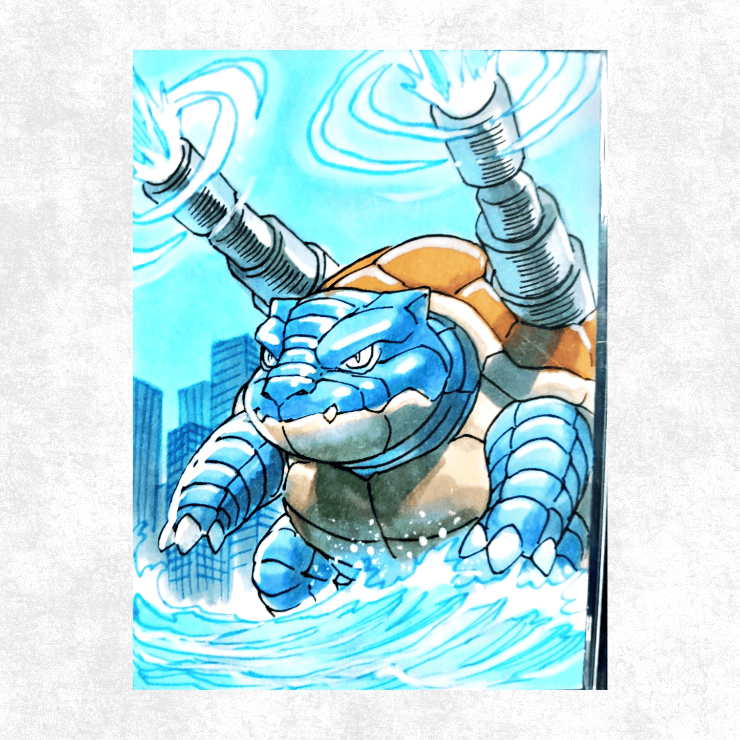 BLASTOISE HYDRO CANNON