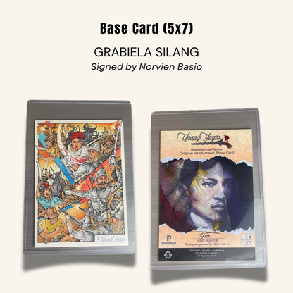 1/1 (5x7) Base Card. Gabriela Silang