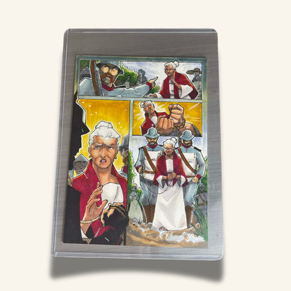 1/1 (5x7) Base Card. "Arrest and Exile"