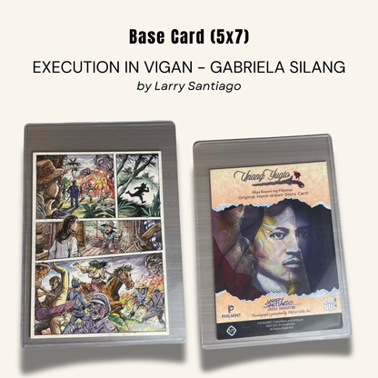 1/1 (5x7) Base Card. "Execution in Vigan"