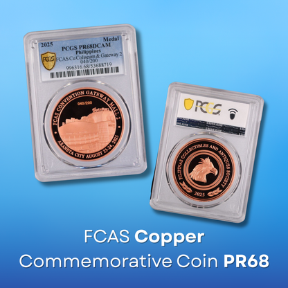 FCAS 2025 Copper Commemorative Coin (PR68)