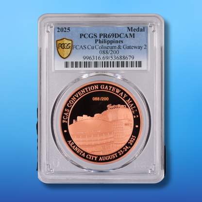 FCAS 2025 Copper Commemorative Coin (PR69)