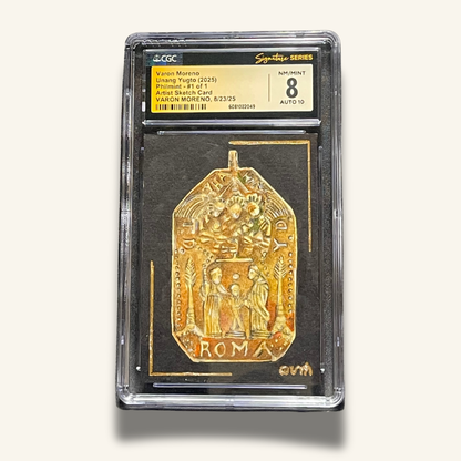 1/1 Premium CGC Graded Sketch Card. Signed by Varon Moreno