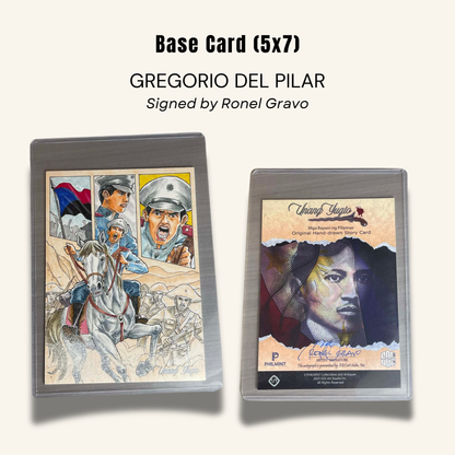 1/1 (5x7) Base Card. Gregorio del Pilar
