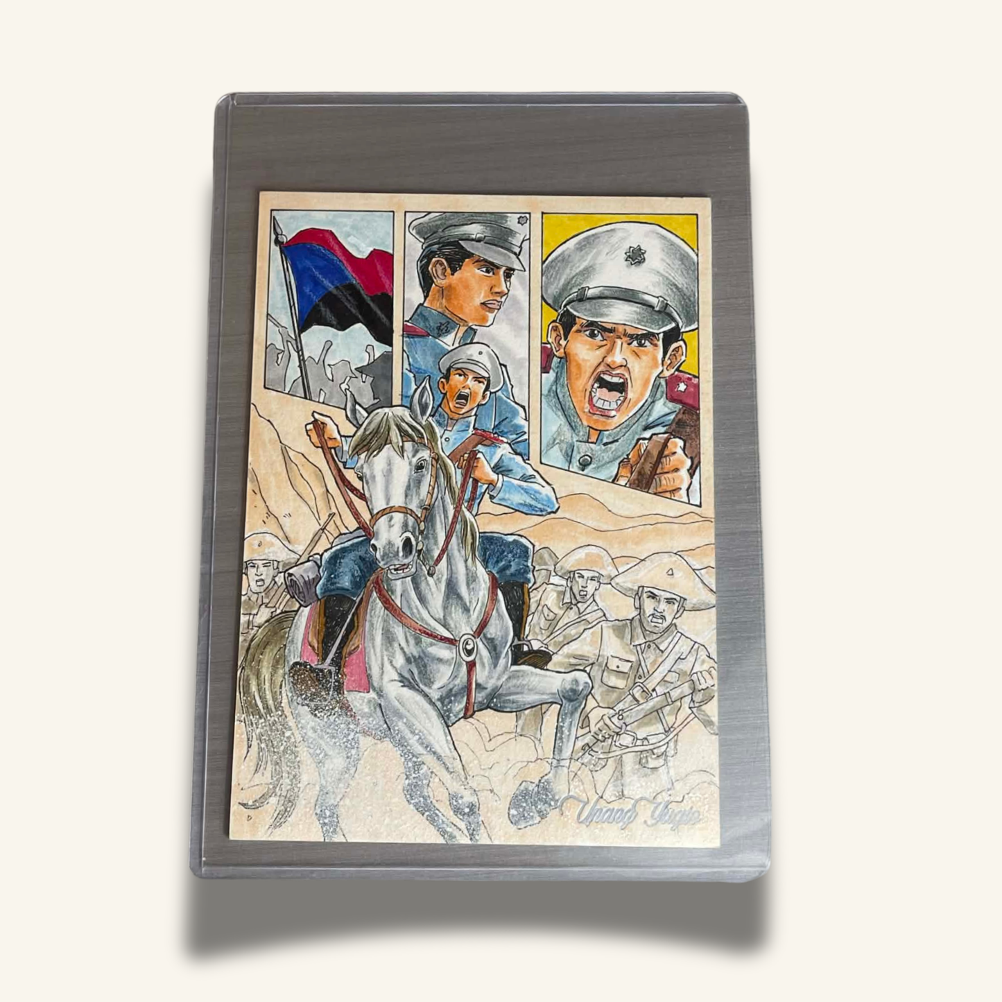 1/1 (5x7) Base Card. Gregorio del Pilar