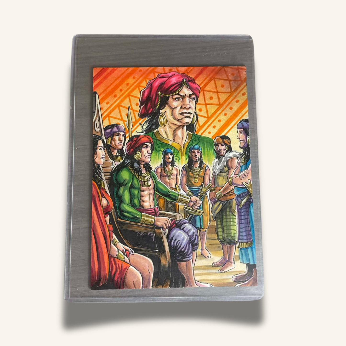 1/1 (5x7) Base Card. "Sultanates"