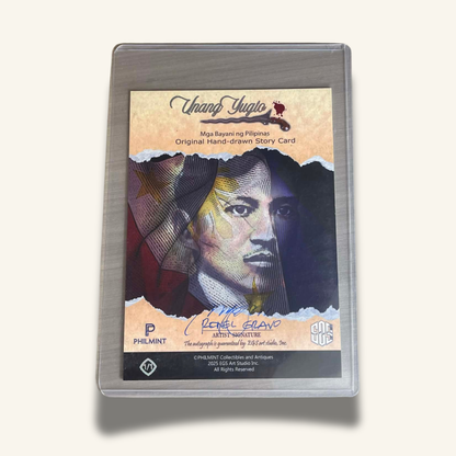 1/1 (5x7) Base Card. Gregorio del Pilar