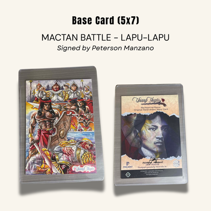 1/1 (5x7) Base Card. "Mactan Battle"