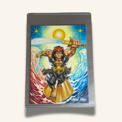 1/1 (5x7) Base Card. "Sultan Surfer"