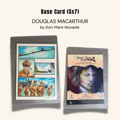 1/1 (5x7) Base Card. Douglas MacArthur