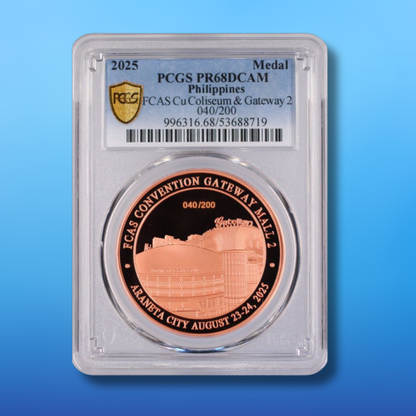 FCAS 2025 Copper Commemorative Coin (PR68)