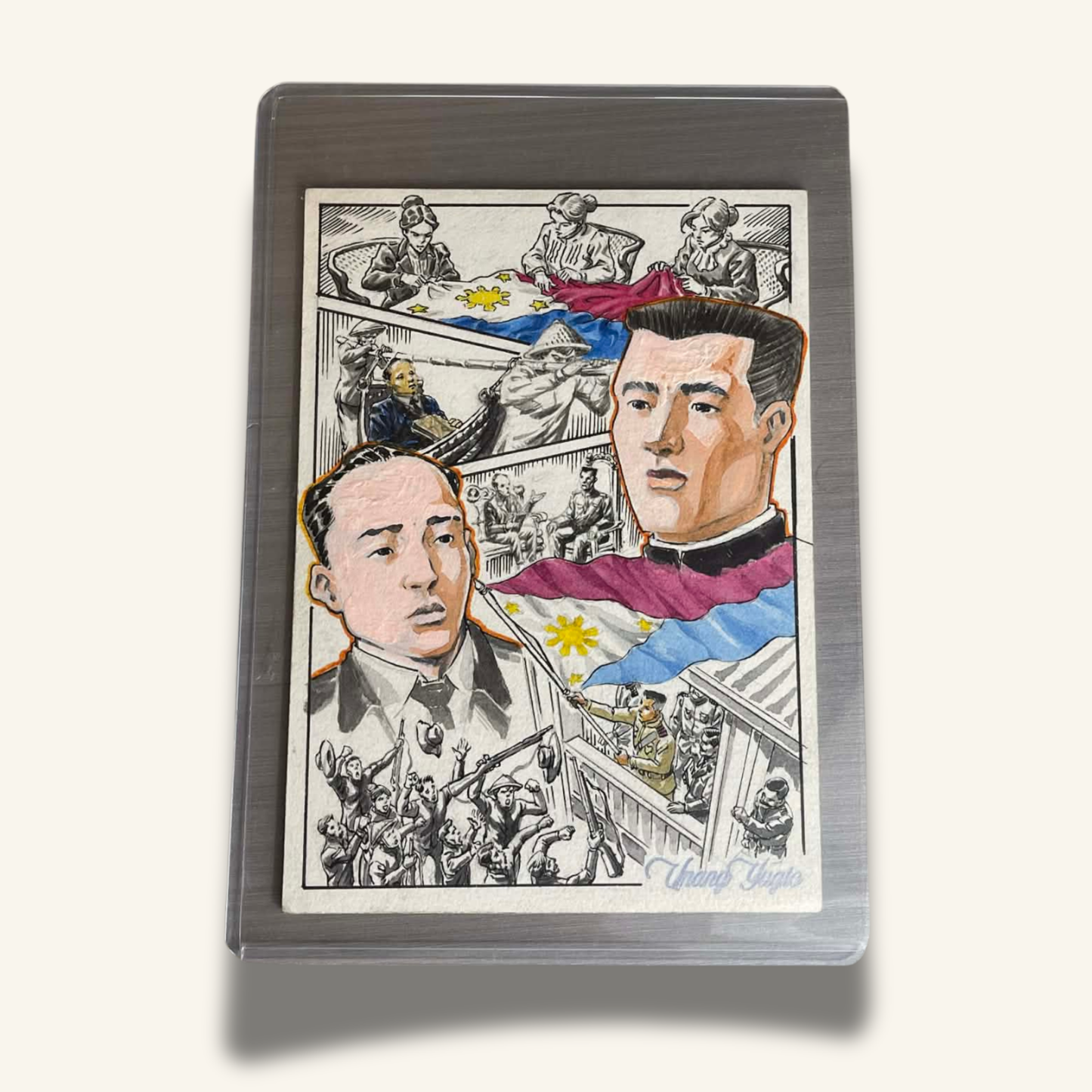 1/1 (5x7) Base Card. "Aguinaldo's Chief Adviser"